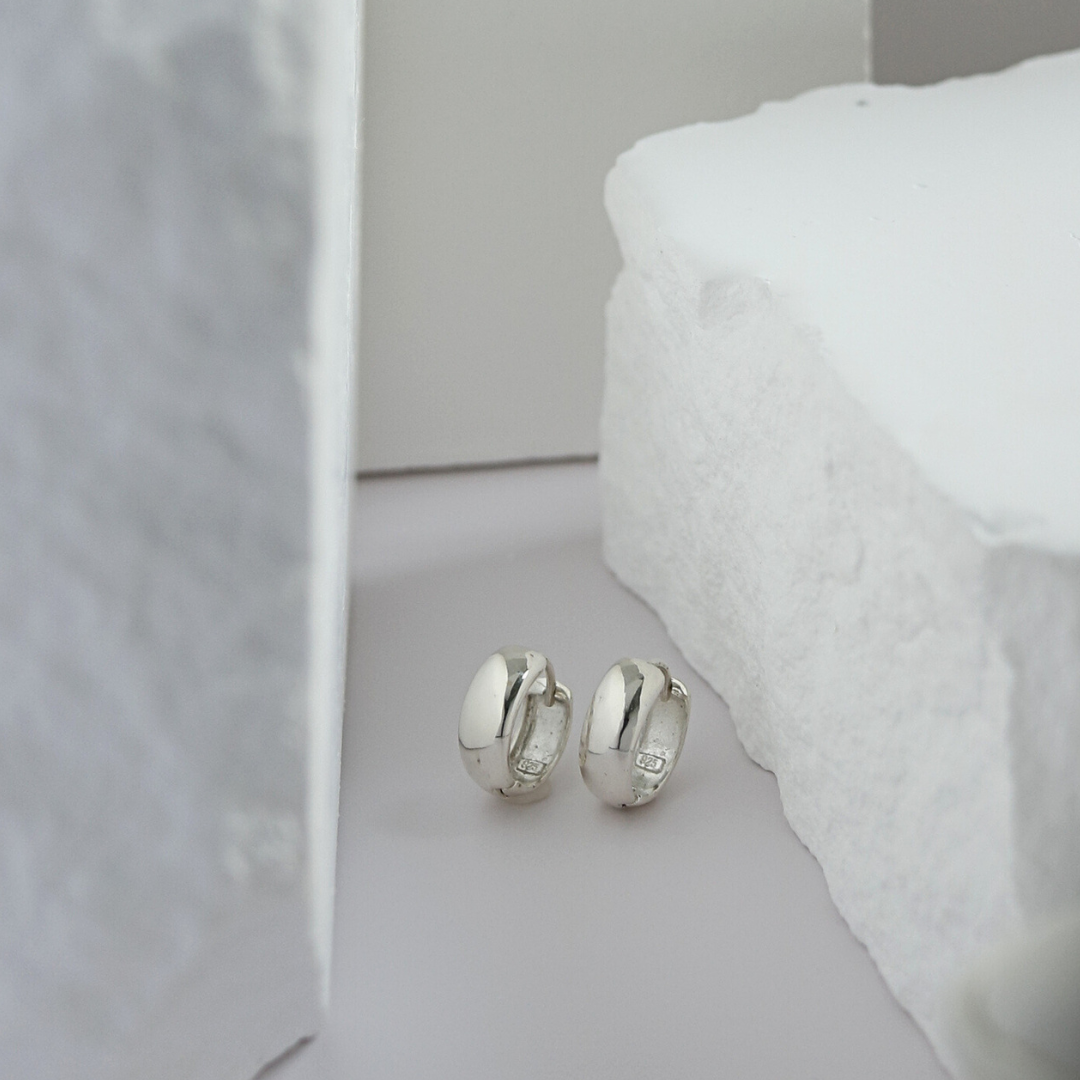 Orbit ring earrings