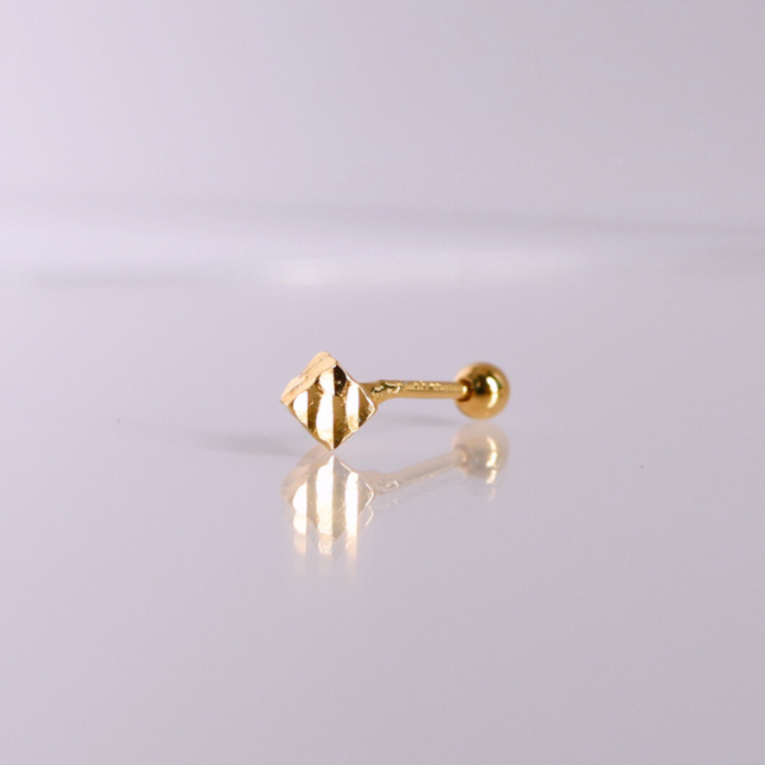 Golden prism piercing