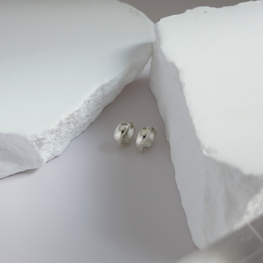 Orbit ring earrings