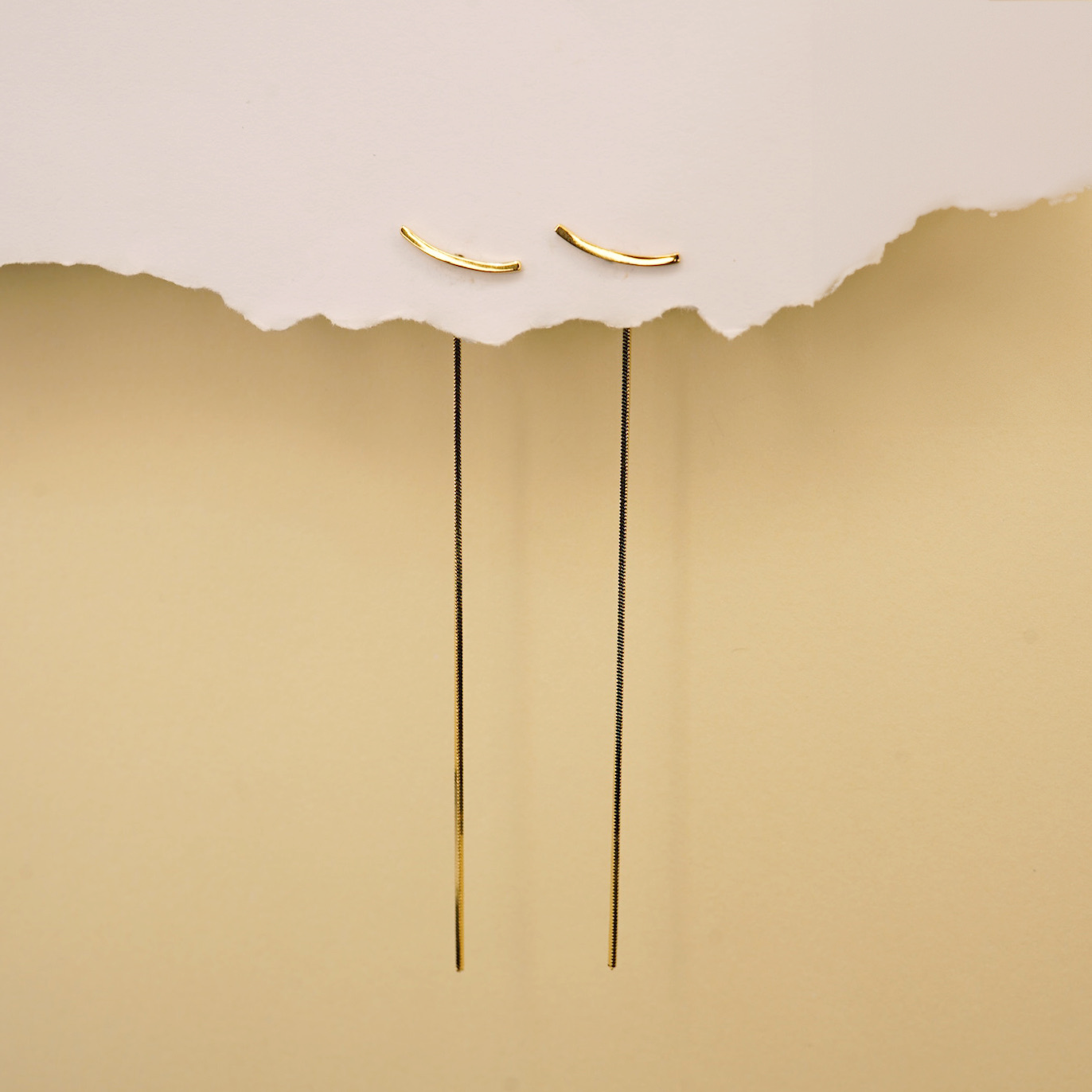 Golden arcs flow drops