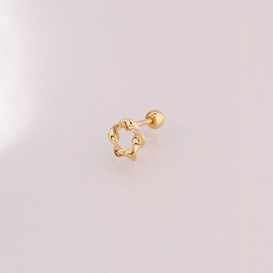 Twist bloom piercing