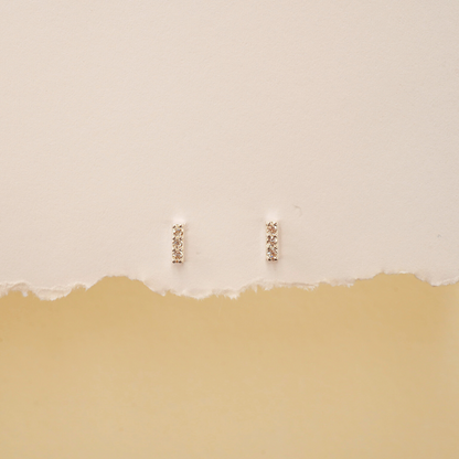 Crystal dawn studs