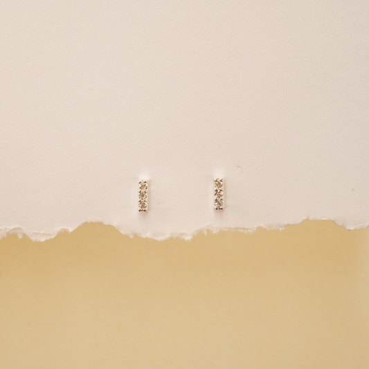Crystal dawn studs