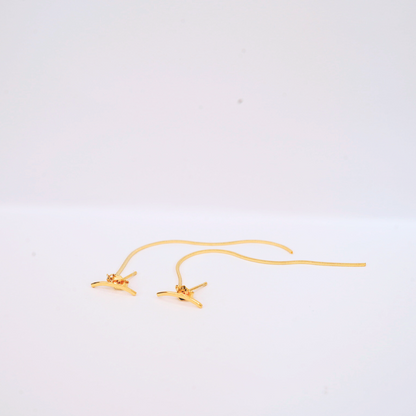 Golden arcs flow drops
