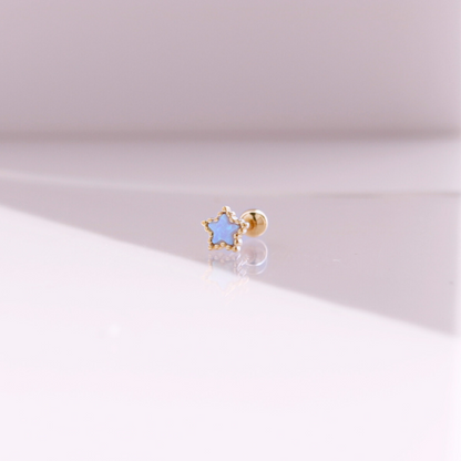 Opal star piercing