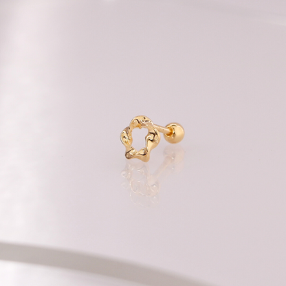 Twist bloom piercing