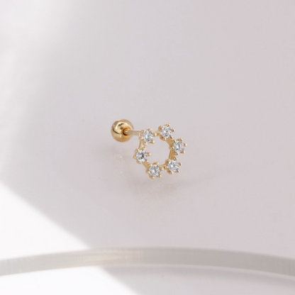 Sparkle bloom piercing
