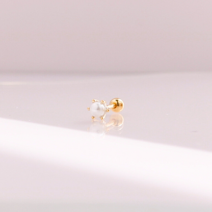 Pure pearl piercing
