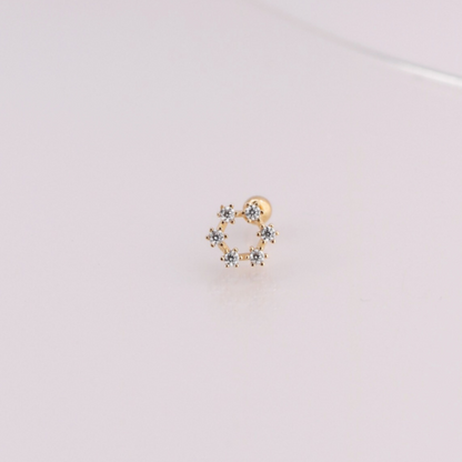 Sparkle bloom piercing