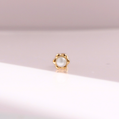 Petal pearl piercing