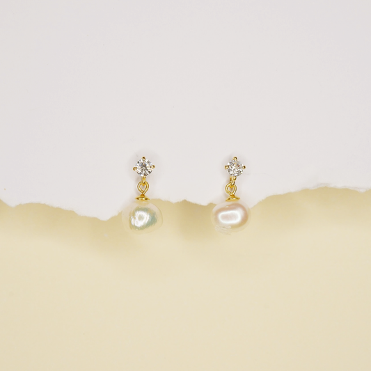 Elegant pearl drops