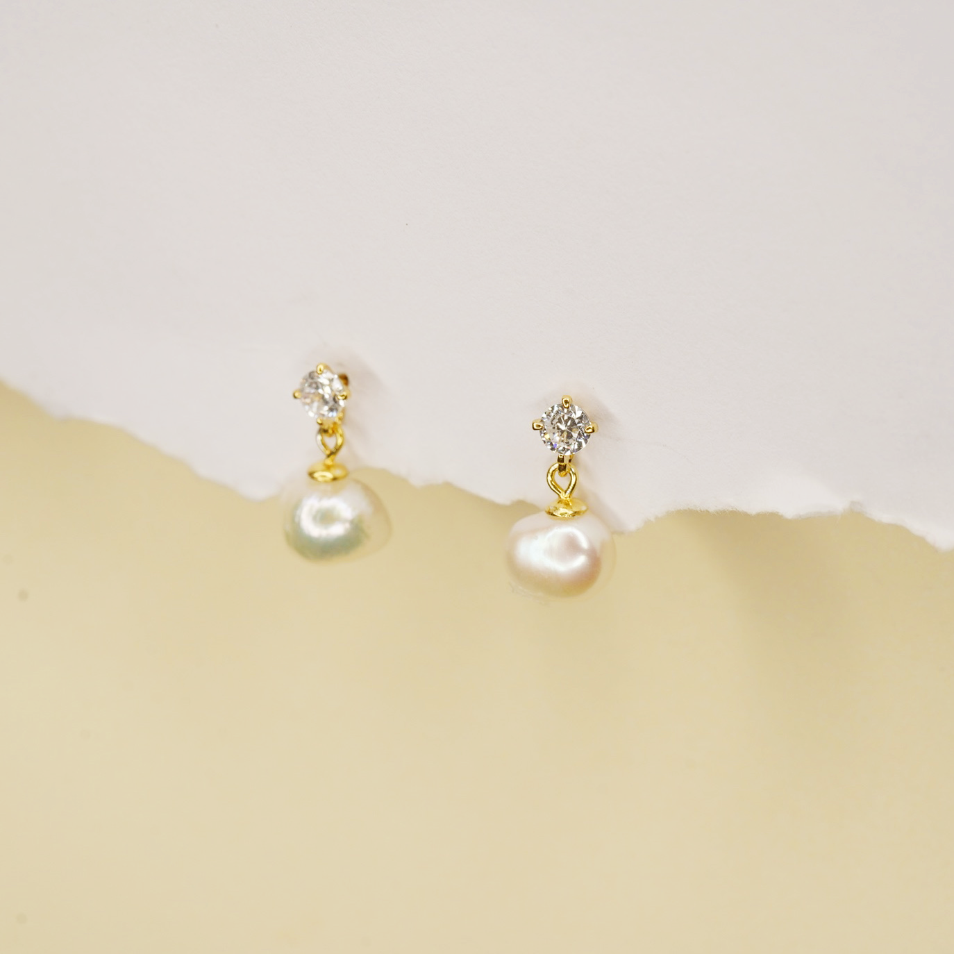 Elegant pearl drops