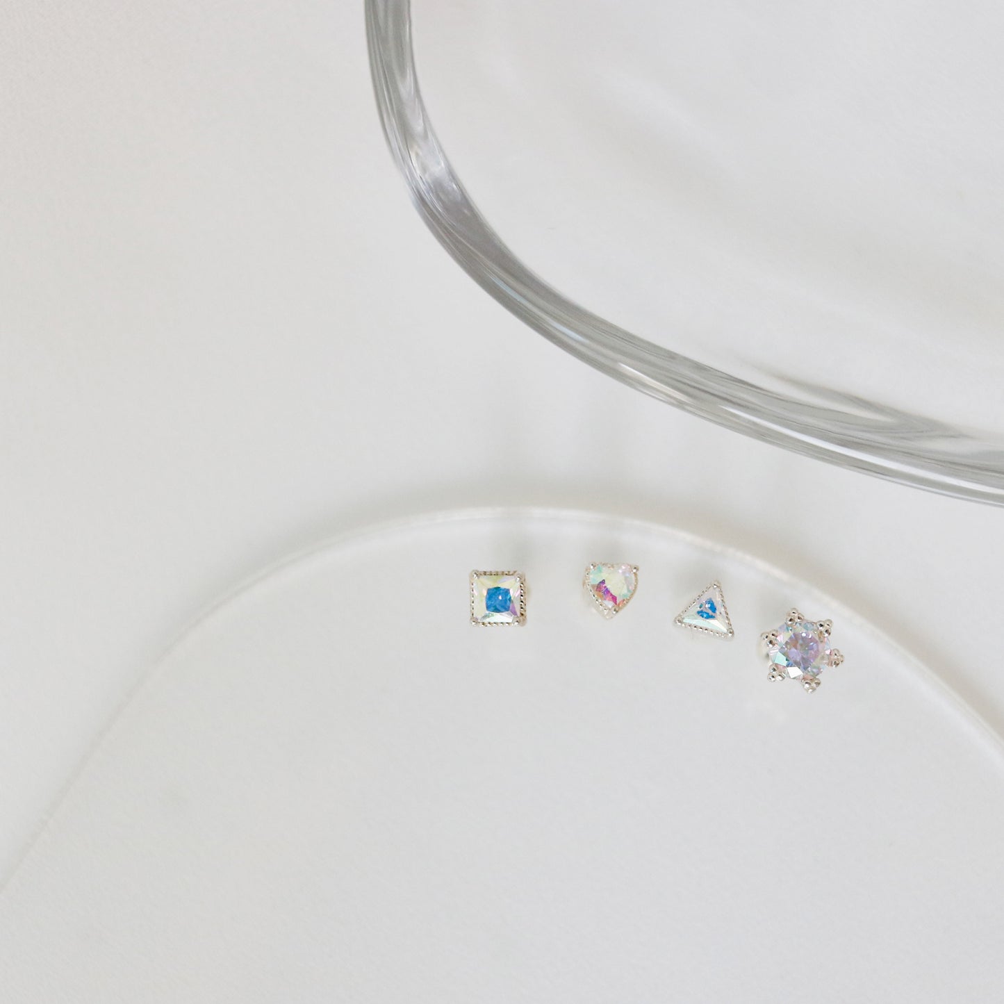 Aurora square piercing