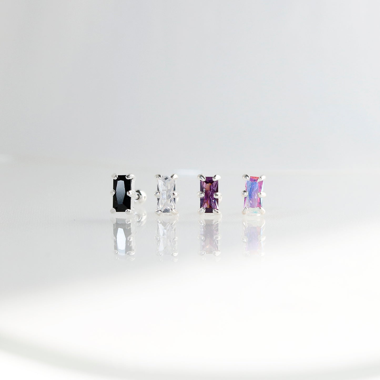 Classic rectangle cubic piercing