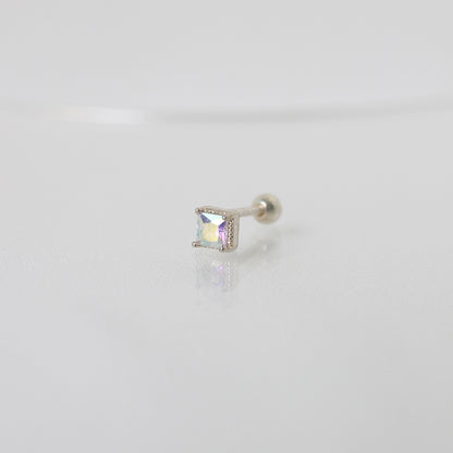 Aurora square piercing