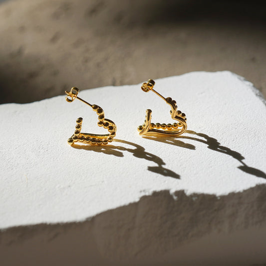 Layers of love earrings