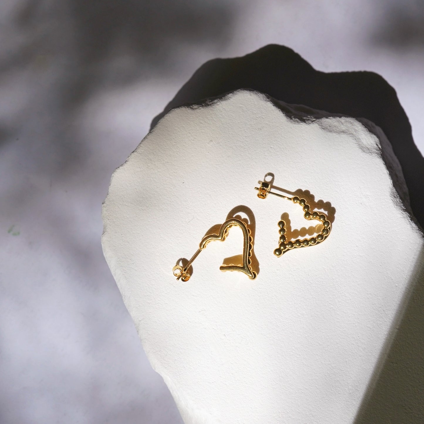 Layers of love earrings